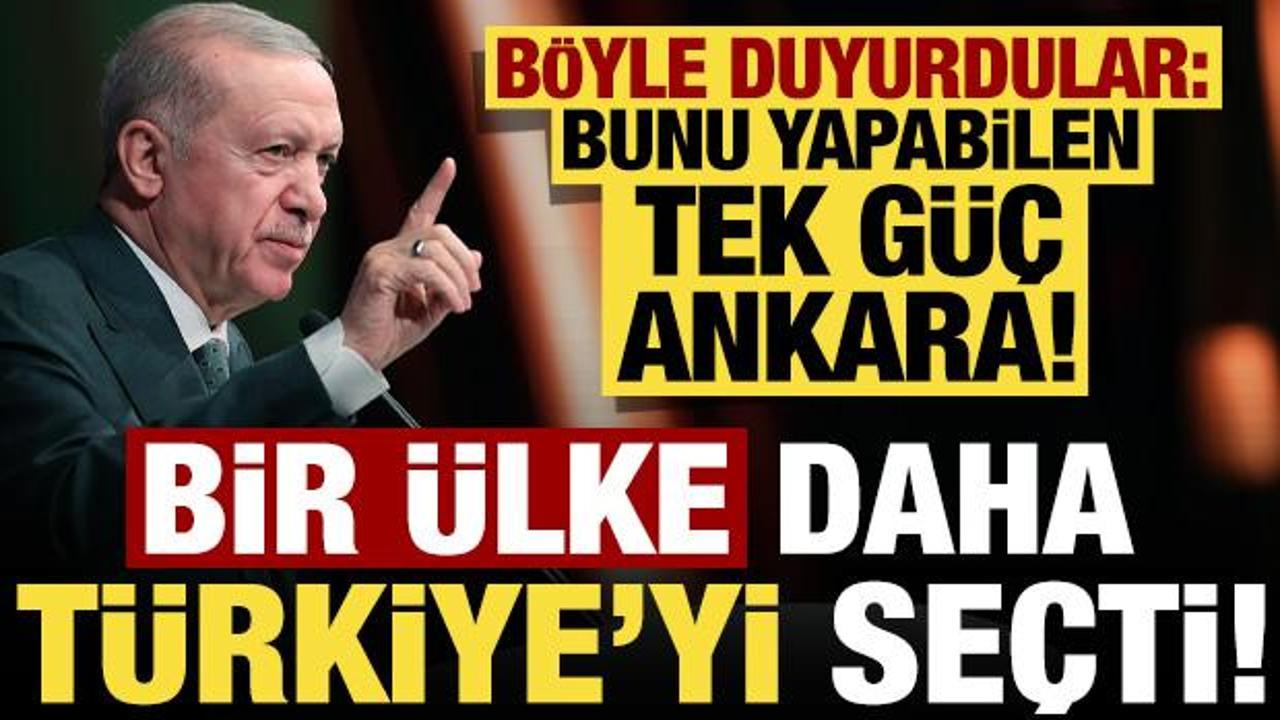 Bir ülke daha Türkiye'yi seçti! Geleceklerini Ankara üzerinden şekillendirecekler...